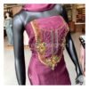 Salwar Set In Organza With Embroidery Work - Image 2