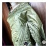 Green Tussar Sare With Cuwork Border - Image 5